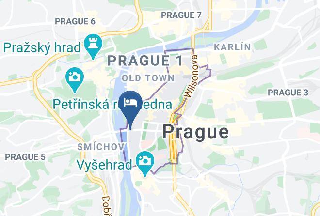 Prague - Hotel Merlin Maps