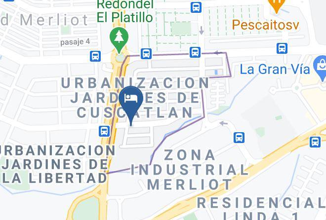 Antiguo Cuscatlan - Hotel Merliot Maps