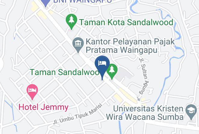 Sumba Timur - Hotel Merlyn Maps