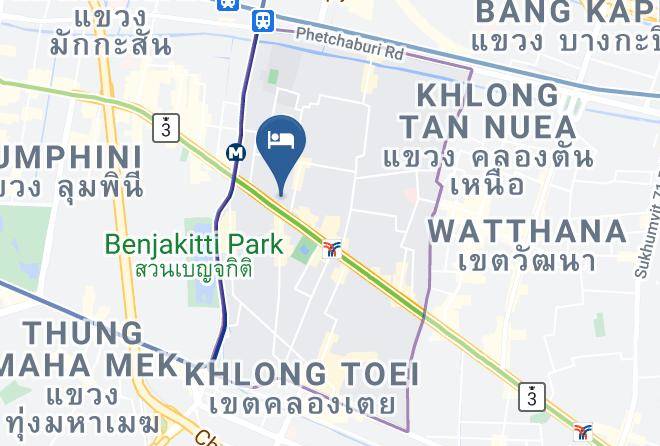 Watthana - Hotel Mermaid Bangkok Maps