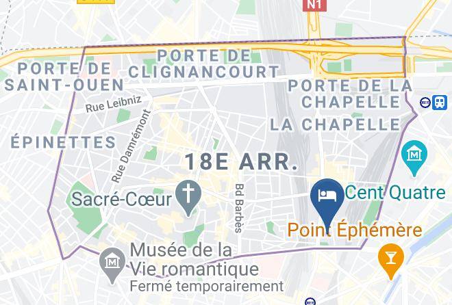 Paris - Hipotel Paris Gare Du Nord Merryl Maps