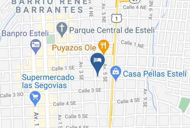 Esteli - Hotel Mery Maps