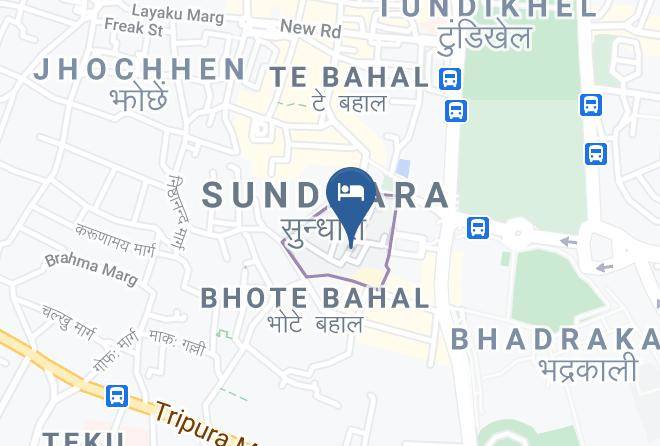 Kathmandu - Hotel Meshrom Ghandruk Maps