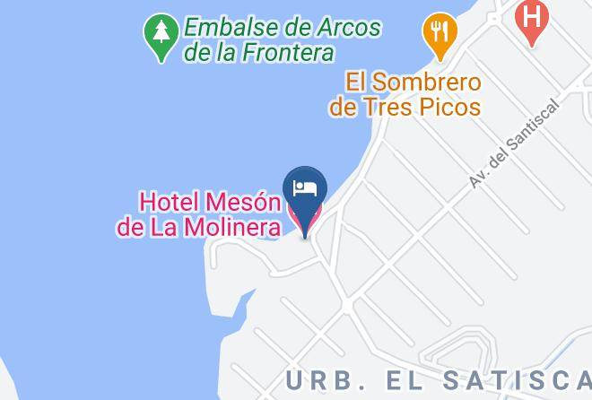 Hotel Meson De La Molinera Map