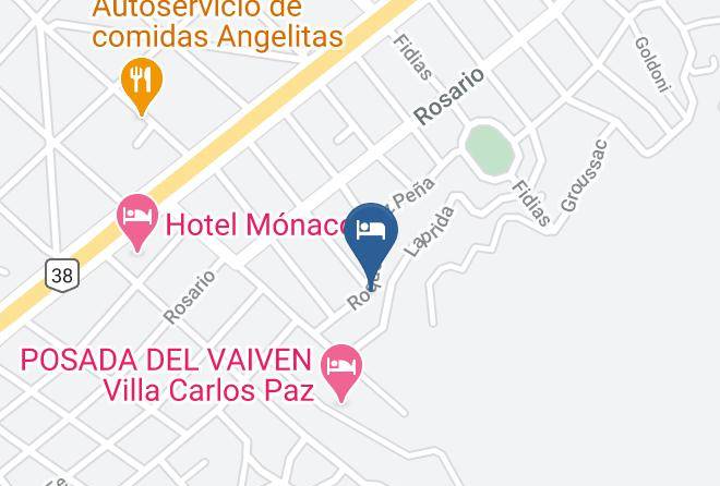 Santa Maria Department - Hotel Meson De La Montana Maps