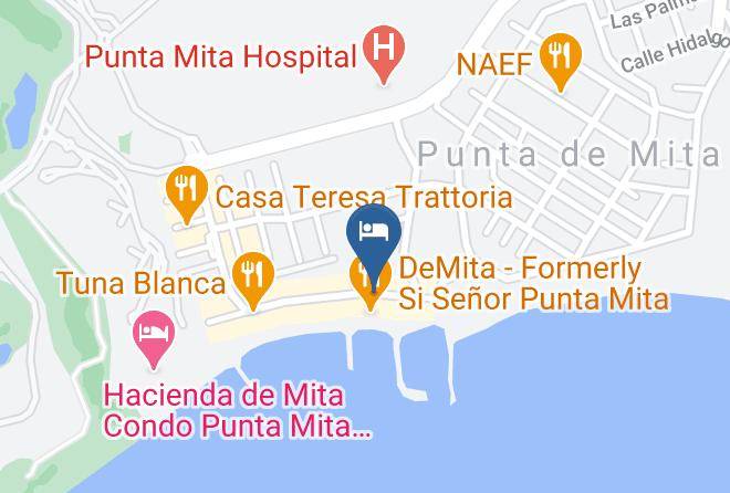 Bahia De Banderas - Hotel Meson De Mita Maps