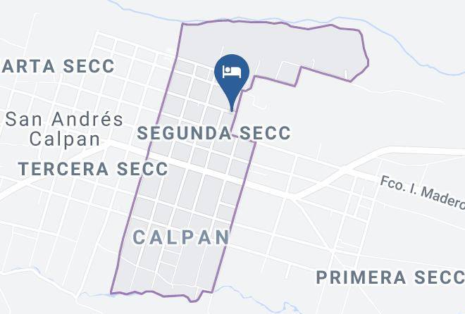 Calpan - Hotel Meson Del Abuelo S A Maps
