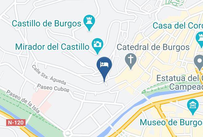 Burgos - Restaurante Meson Del Cid Maps