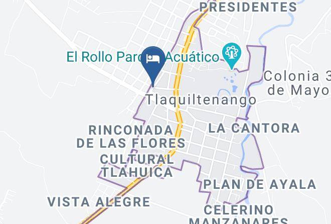 Tlaquiltenango - Hotel Meson Del Coyote Maps