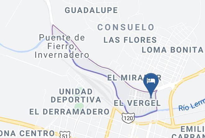 Acambaro - Hotel Meson Del Puente Maps