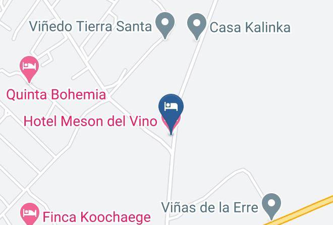 Hotel Meson Del Vino Map