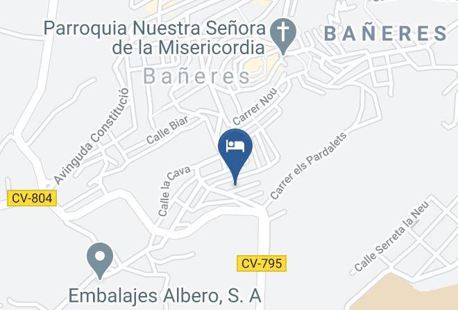 Alicante - Hotel Meson El Castillo Maps