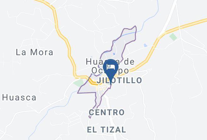 Huasca De Ocampo - Hotel Meson Rangel Maps