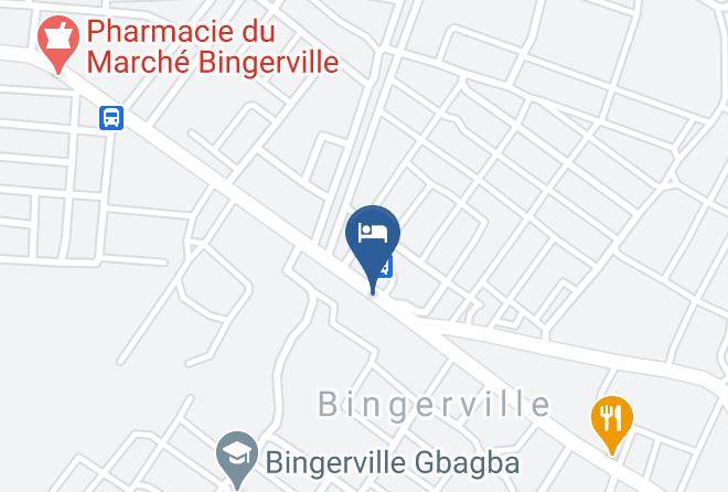 Bingerville - Hotel Messa Maps