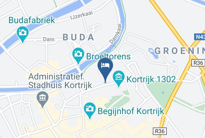 West Flanders - Hotel Messeyne Maps