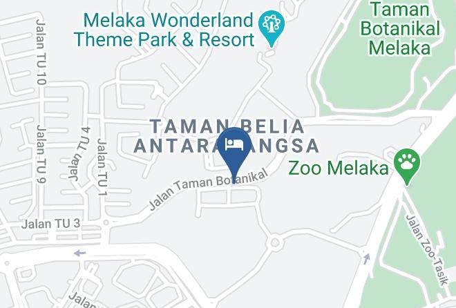 Melaka Tengah - Hotel Metra Square Maps
