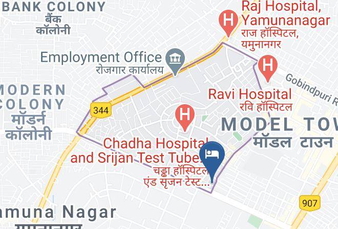 Yamunanagar - Hotel Metro 70k Maps