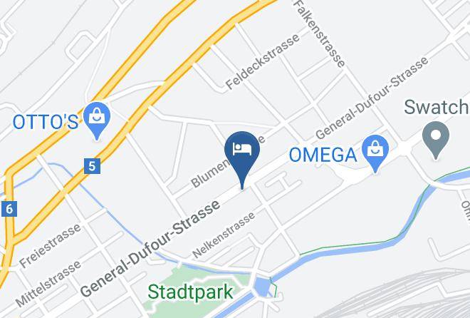 Biel - Hotel Metropol Maps