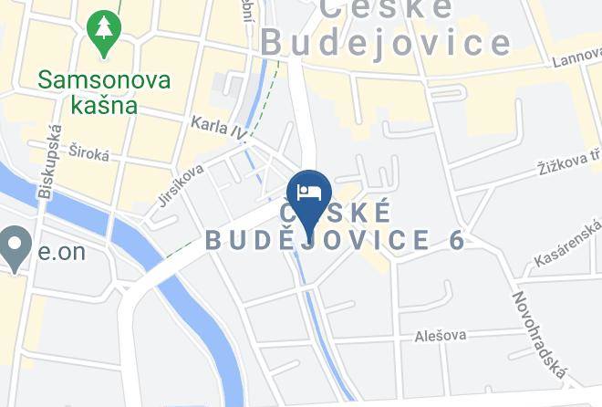 Ceske Budejovice - Hotel Metropol Cb Maps