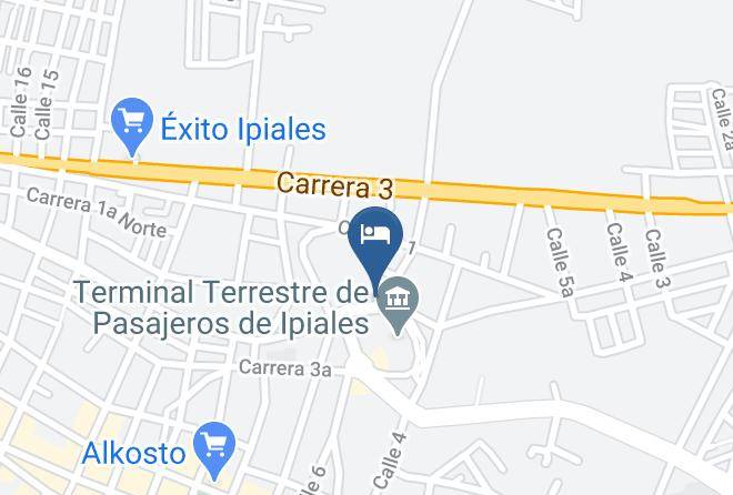 Ipiales - Hotel Metropol Maps