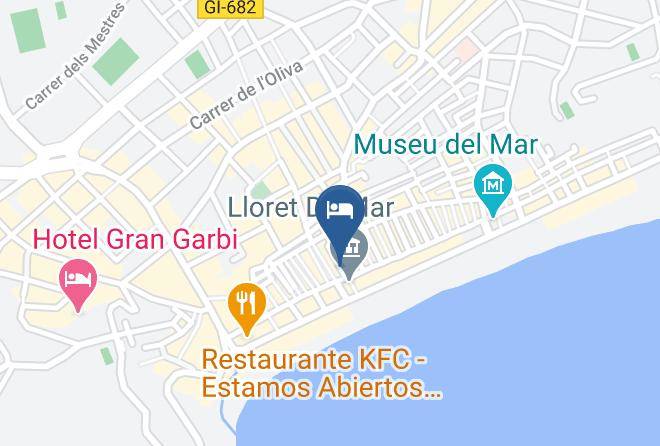 Girona - Hotel Metropol Maps