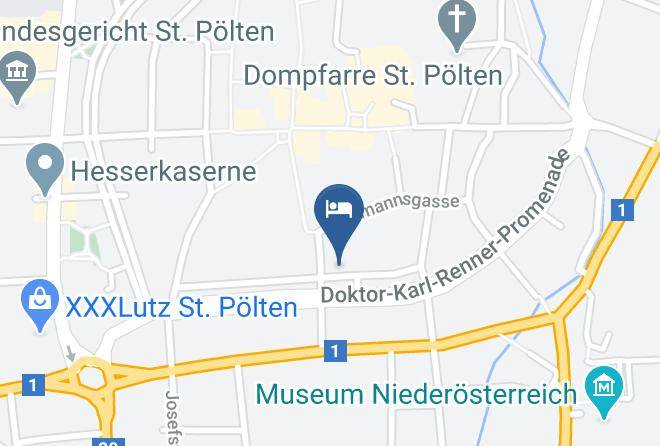 Sankt Polten - Metropol Hotel Maps