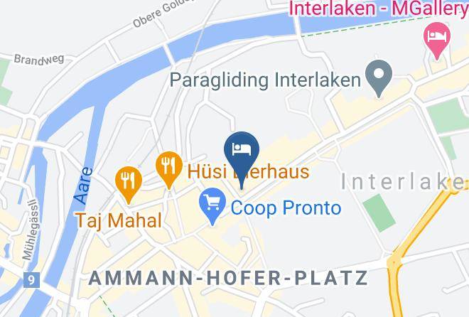 Interlaken Oberhasli - Hotel Metropole Ag Maps