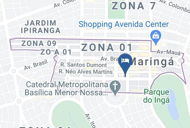 Hotel Metropole Maringa Map
