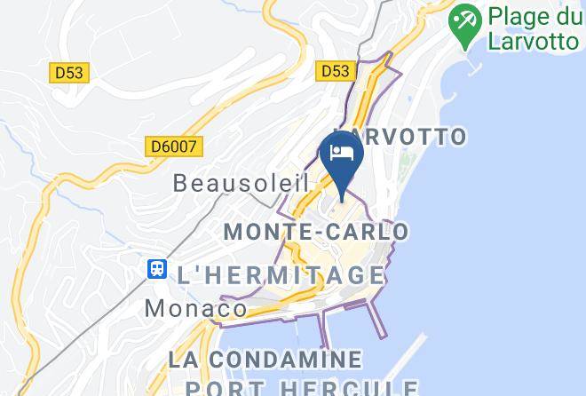 Monte Carlo - Hotel Metropole Monte Carlo Maps