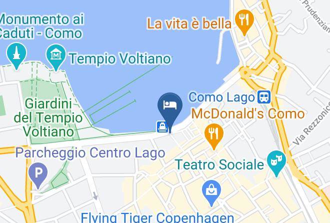 Como - Hotel Metropole Suisse Maps