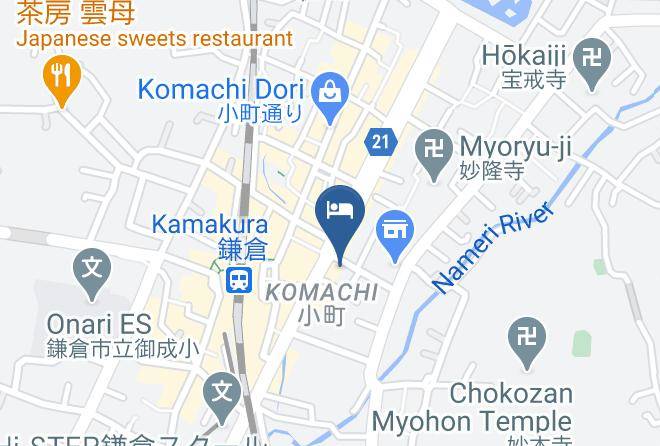 Kamakura City - Hotel Metropolitan Kamakura Maps