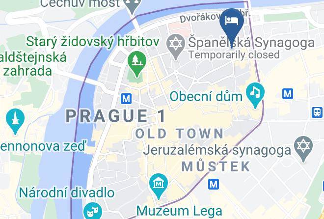 Prague - Hotel Metropolitan Old Town Maps
