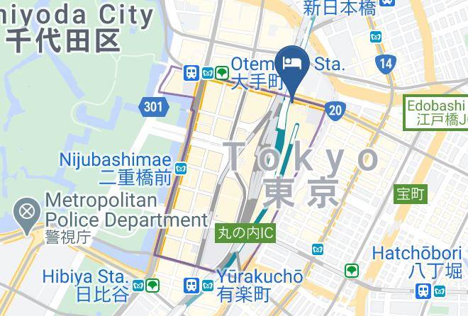 Chiyoda Ward - Hotel Metropolitan Tokyo Marunouchi Maps