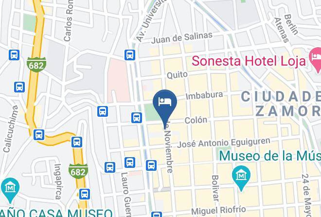 Loja - Hotel Metropolitano Maps