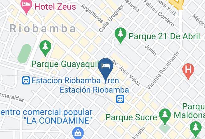 Hotel Metropolitano Map