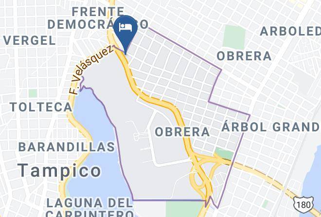 Tampico - Hotel Metropolitano Maps