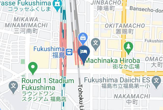 Hotel Mets Fukushima Map