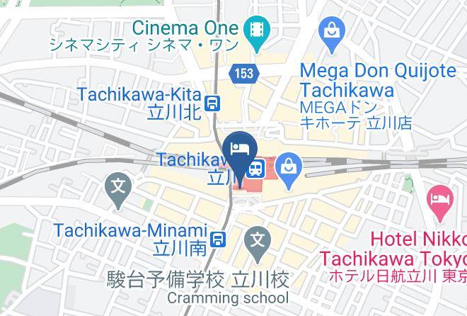 Hotel Mets Tachikawa Map
