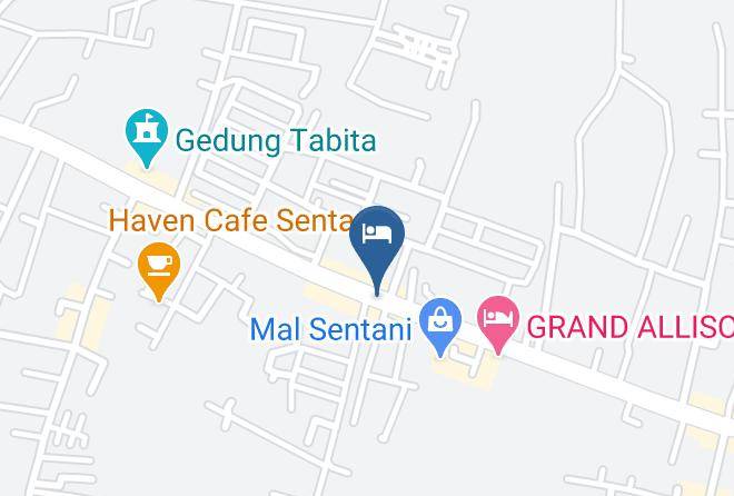 Jayapura Regency - Hotel Metta Star Waena Maps