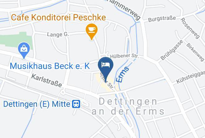 Reutlingen - Hotel Metzgerei Rosle Maps