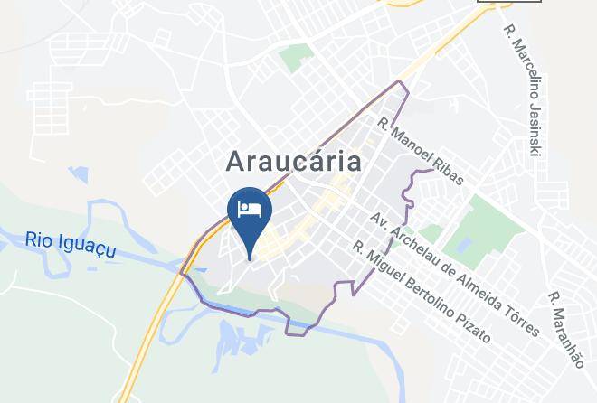 Araucaria - Hotel Meu Cantinho Maps