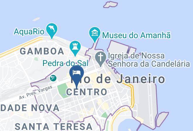 Rio De Janeiro Centro - Hotel Meu Cantinho Maps