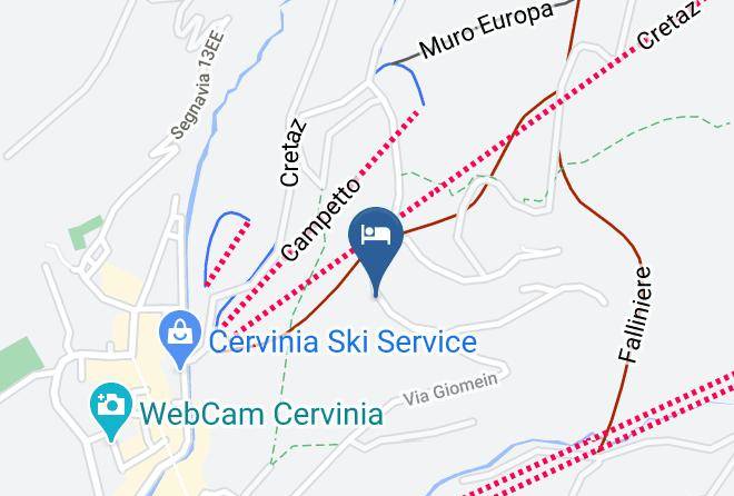 Hotel Meuble Furggen Map