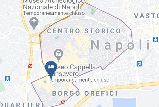 Naples - Hotel Meuble Santa Chiara Suite Maps
