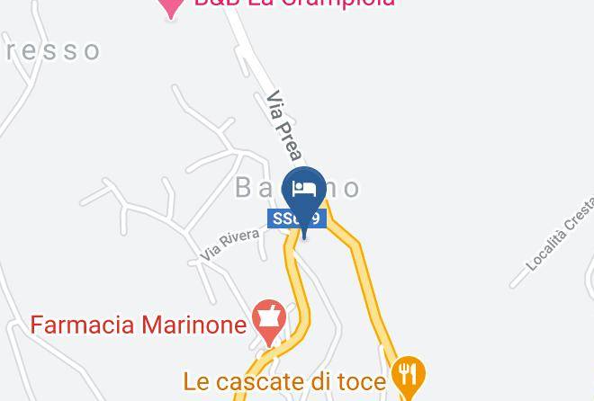 Verbano Cusio Ossola - Albergo Vecchio Scarpone Maps