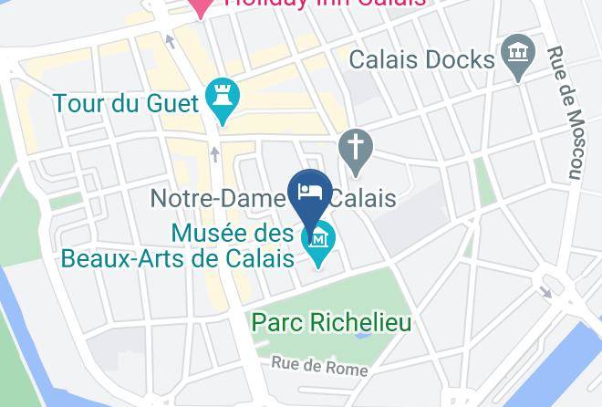 Pas De Calais - Hotel Meurice Maps