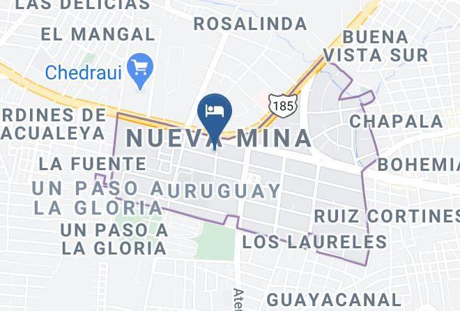 Minatitlan - Hotel Meva Maps