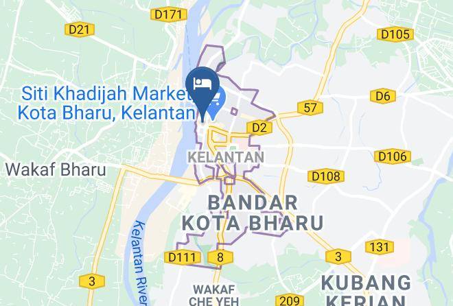 Kota Bharu - Hotel Mewah Impiana Maps