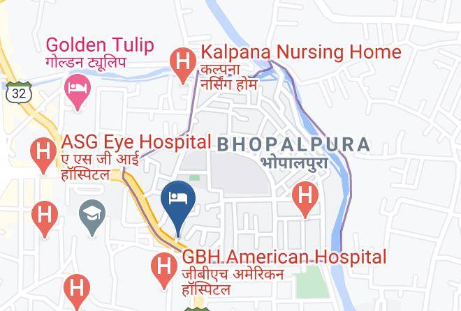 Udaipur - Hotel Mewar Inn Udaipur Maps
