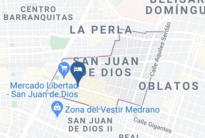 Guadalajara - Hotel Mexico 70 Maps